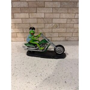 Kermit the frog Easy green rider The Muppet Motorcycle Mania Sculpture